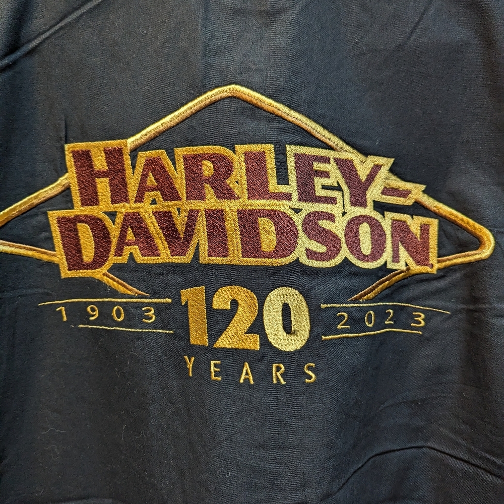 Harley Davidson 120 Anniversary Edition Button up Vest 3XL